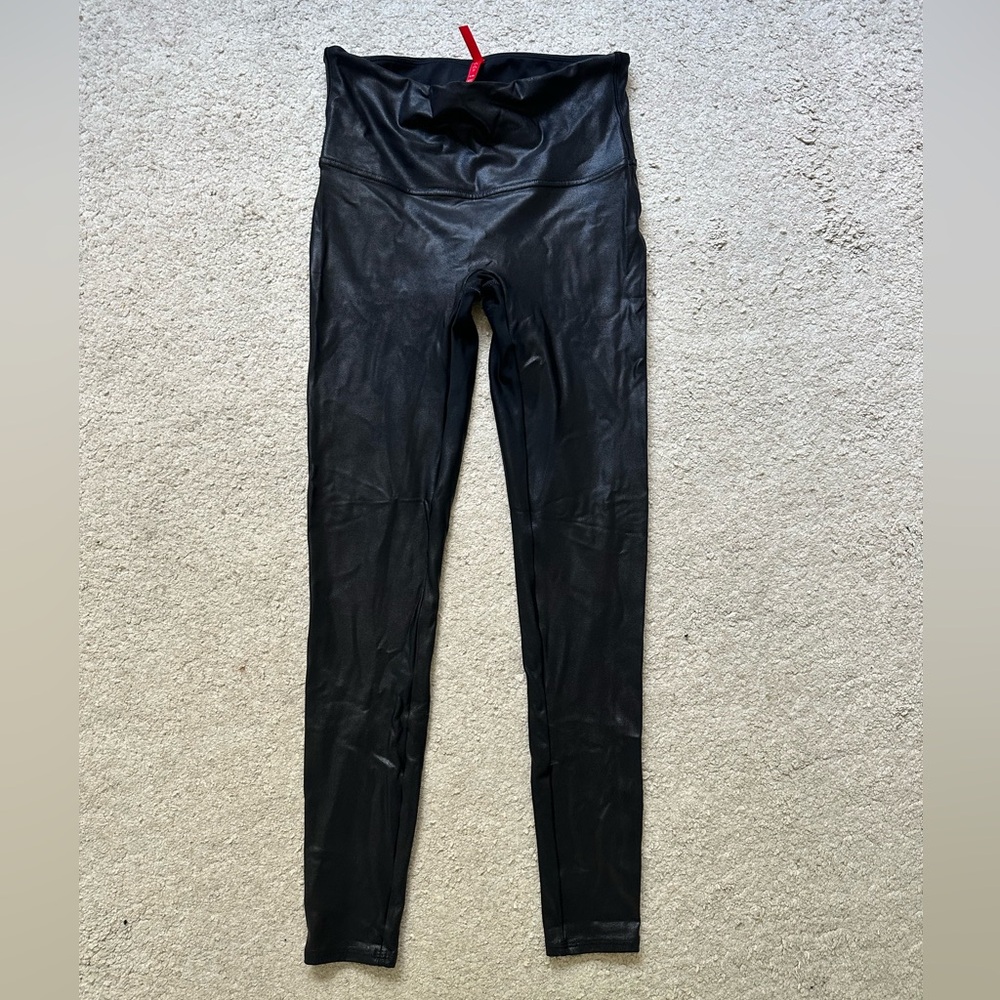 Spanx faux leather leggings
